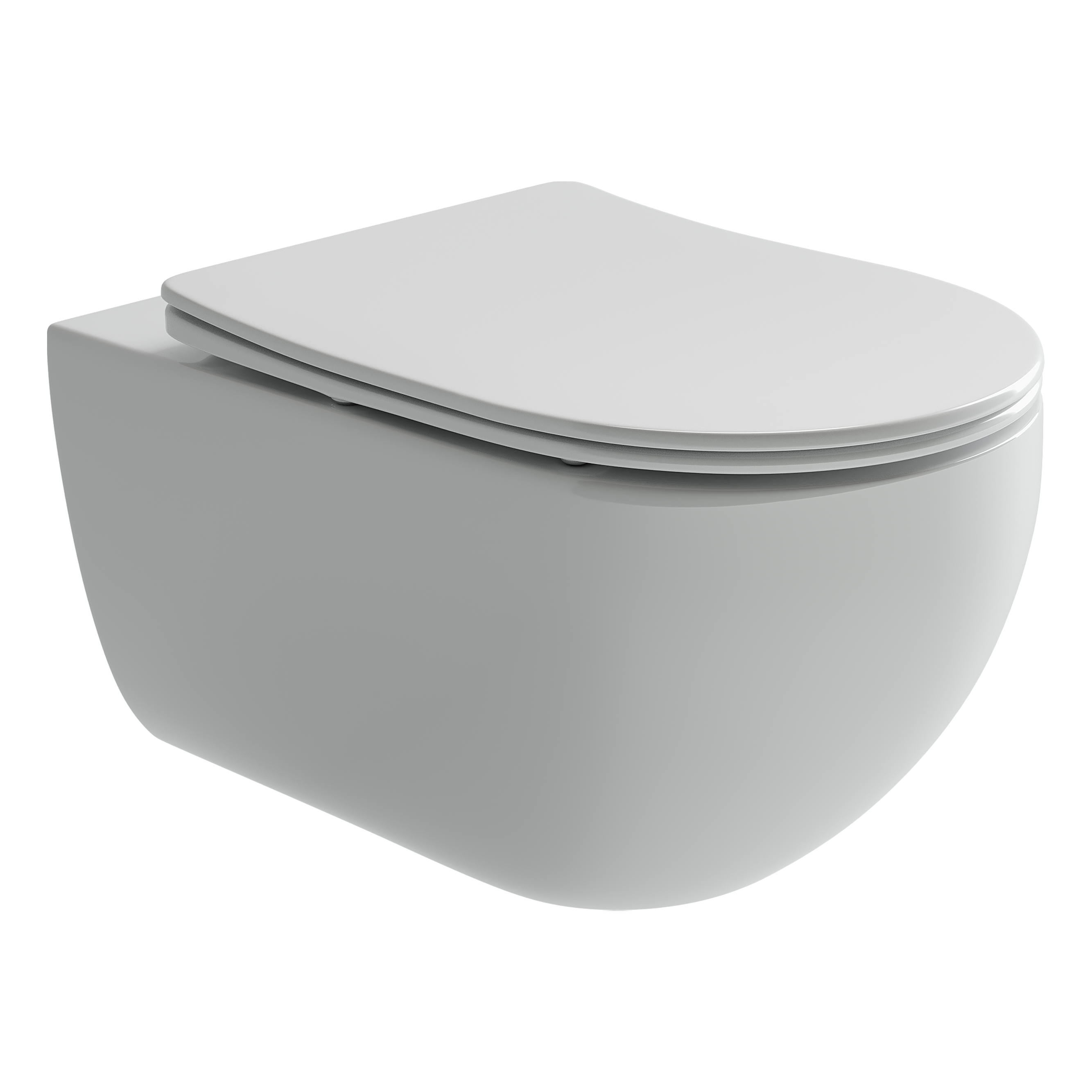 Изображение товара Подвесной унитаз Ceramicanova Long Rimless, безободковый, крышка микролифт, белый, CN3015 Изображение товара Подвесной унитаз Ceramicanova Long Rimless, безободковый, крышка микролифт, белый, CN3015