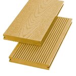 Террасная доска Экодэк ДПК Массив Брайт Тиснение 3D, dt-000424, 13.5 х 300 см, пшеничный - фото 1