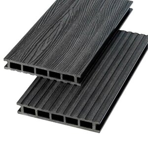 Изображение товара Террасная доска Экодэк ДПК Стандарт Макс Брайт Тиснение 3D, dt-000414, 15.5 х 300 см, венге 