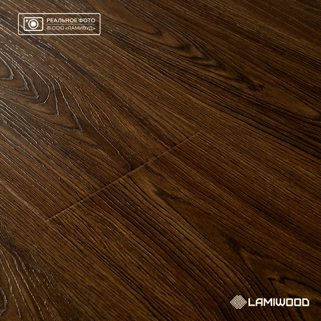 Изображение товара Ламинат Lamiwood Dinasty Дуб Морган 34 класс, толщина 8 мм, 203