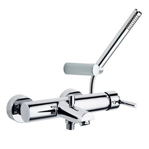 Изображение товара Смеситель Ramonsoler Drako 3305D для ванны и душа, с душевым гарнитуром, цвет хром