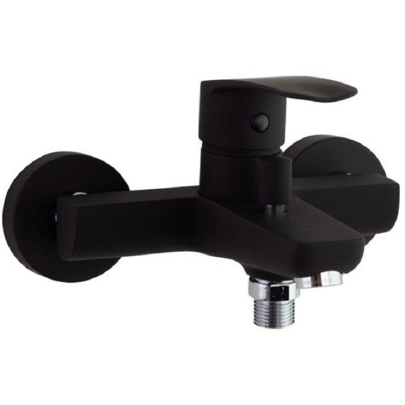 Изображение товара Смеситель для ванны и душа Ramonsoler New Fly 570502SNM черный матовый