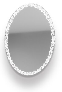 Изображение товара Зеркало Marka One Joli 75 x 90 см, Light, с подсветкой, белый, У26308