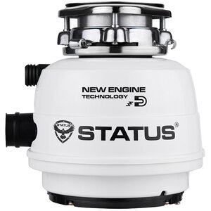 Изображение товара Измельчитель пищевых отходов Status Next 200 Compact 09810701, 560 Вт, пневмокнопка