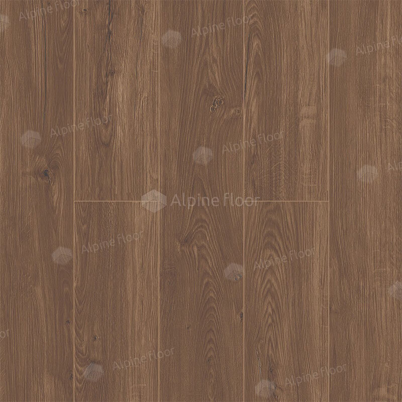Изображение товара Виниловый ламинат SPC Alpine Floor Sequoia темный 4 мм 122 см шлифованный