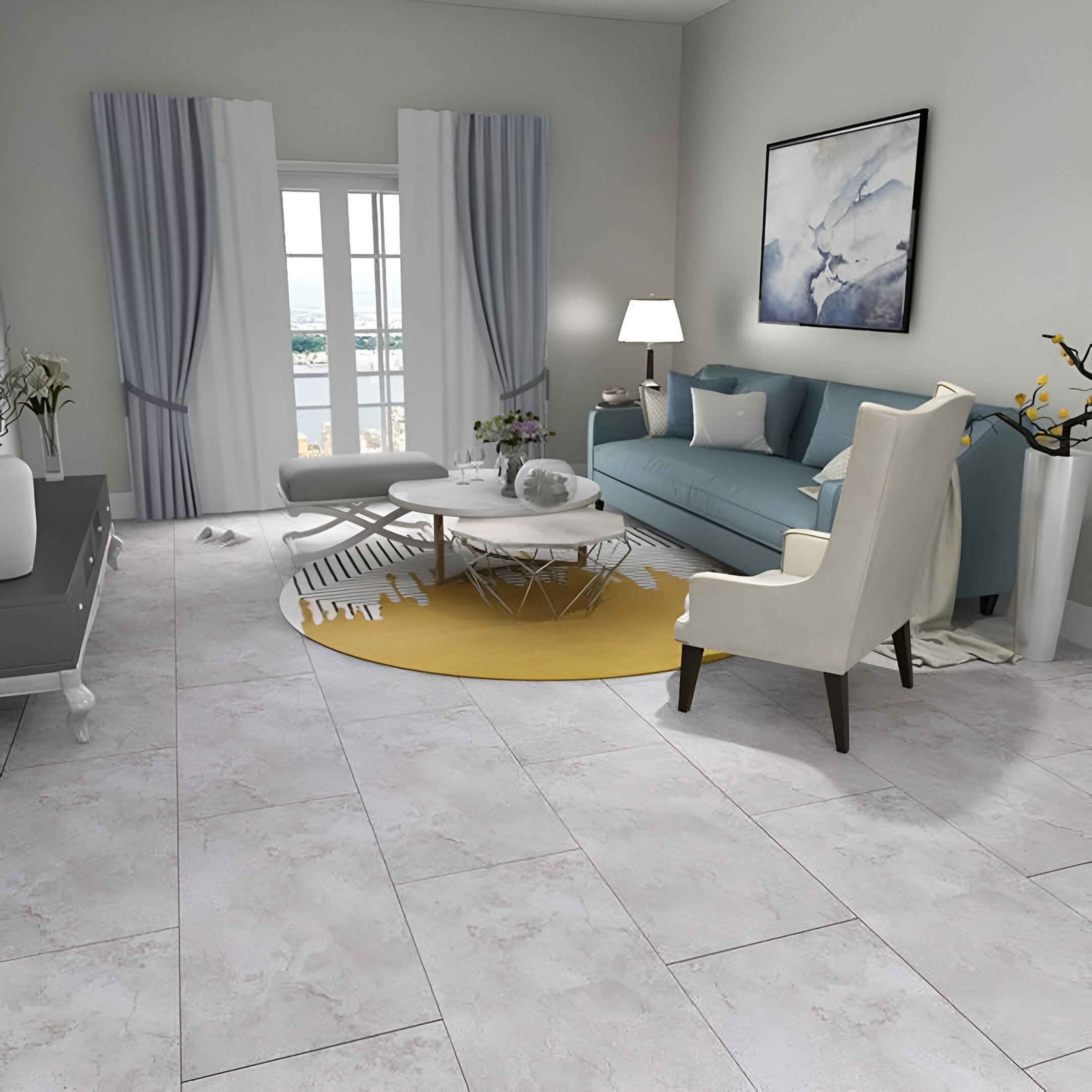 Изображение товара Ламинат SPC EvoFloor Stone S049 Everest Изображение товара Ламинат SPC EvoFloor Stone S049 Everest