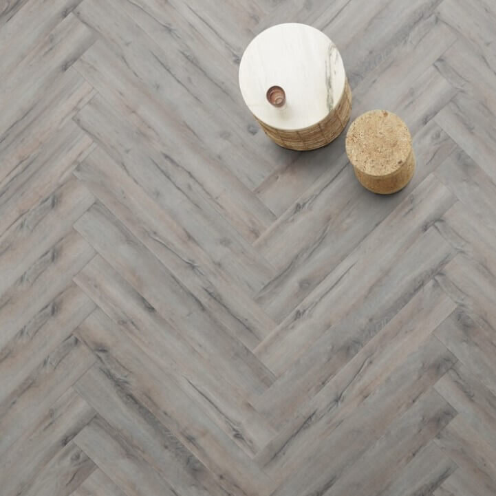 Изображение товара Виниловый ламинат Fine Floor Craft Short Plank Rich Дуб Корфу серый 158x632 мм