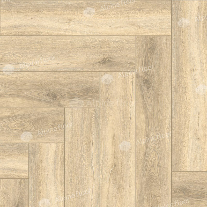 Изображение товара Виниловый ламинат SPC Alpine Floor Parquet Light 4 мм Дуб Ригель 125х600 мм