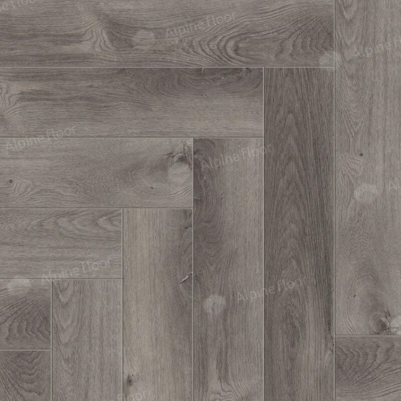 Изображение товара Виниловый ламинат SPC Alpine Floor Parquet Light, ECO 13-13, планка 12.5 х 60 см, декор Дуб Мерга, замковый, 4 мм