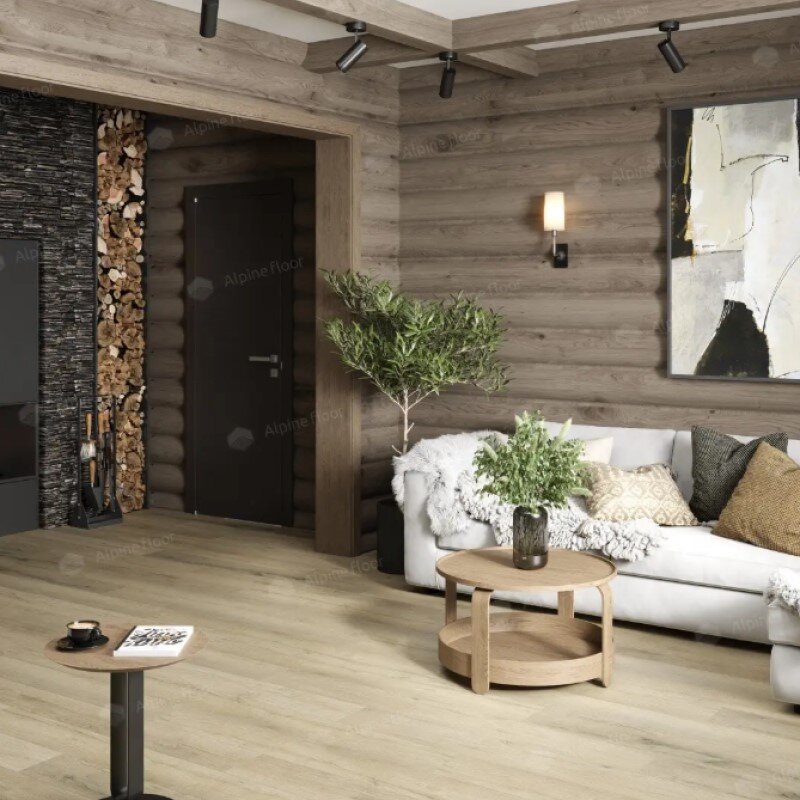 Изображение товара Виниловый ламинат Alpine Floor Premium XL, ECO 7-19, планка 18.3 х 122 см, декор Дуб Сливочный ABA, встроенная подложка, замковый, 8 мм Изображение товара Виниловый ламинат Alpine Floor Premium XL, ECO 7-19, планка 18.3 х 122 см, декор Дуб Сливочный ABA, встроенная подложка, замковый, 8 мм