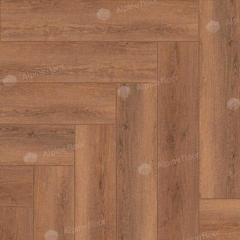 Изображение товара Виниловый ламинат SPC Alpine Floor Parquet Light 4 мм с замковым соединением, класс 43