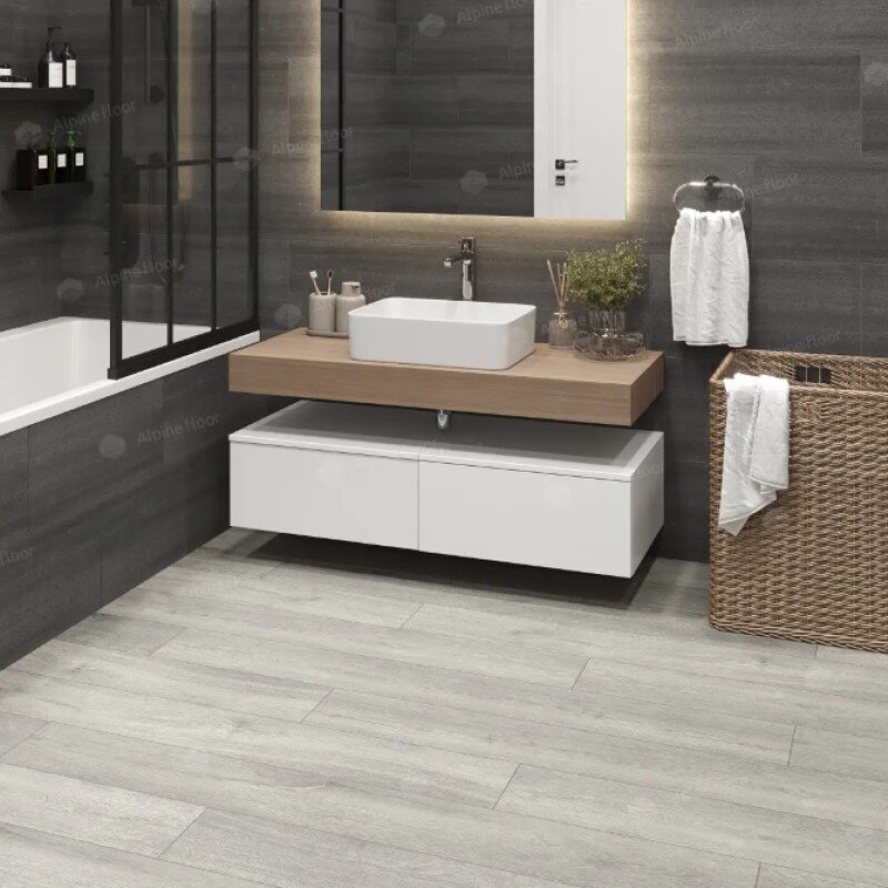 Изображение товара Виниловый ламинат Alpine Floor Premium XL ECO 7-14 8 мм дуб Платина, замковый