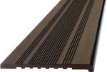 Террасная доска Gardeck Ступени из ДПК Ecodeck полнотелая в ассортименте 346х23,5х4000 мм - фото 1