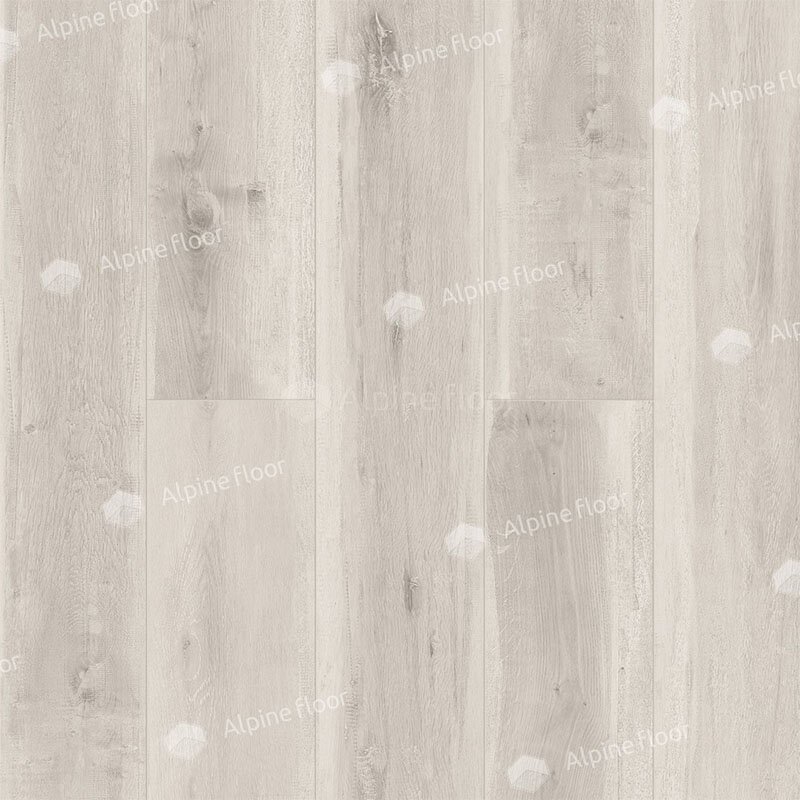 Изображение товара Виниловый ламинат Alpine Floor Ultra LVT, ECO 5-19, планка 18.4 х 121.9 см, декор Дуб Полярный, клеевой, 2 мм