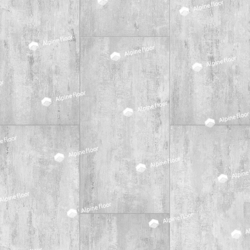 Изображение товара Виниловый ламинат SPC Alpine Floor Stone Mineral Core 4 мм 30х60 см серый