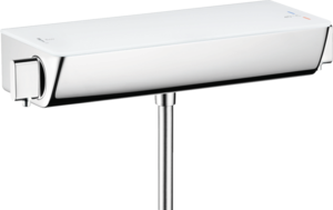 Изображение товара Смеситель для душа Hansgrohe Ecostat Select, 13161400, термостатический, белый/хром