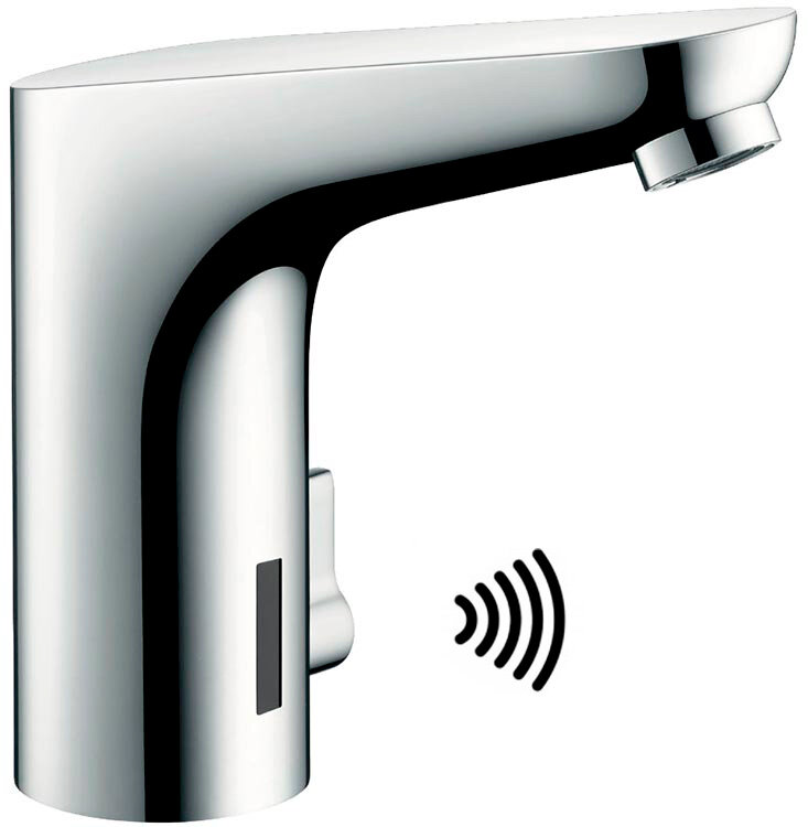 Изображение товара Смеситель для раковины Hansgrohe Focus, 31171000, питание от батареек, хром