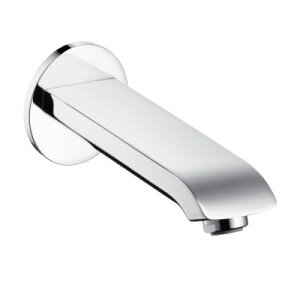 Изображение товара Излив для ванны Hansgrohe Metris, хром, монтаж на стену, 165 мм