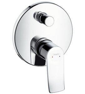 Изображение товара Смеситель для ванны и душа Hansgrohe Metris, 31493000, хром