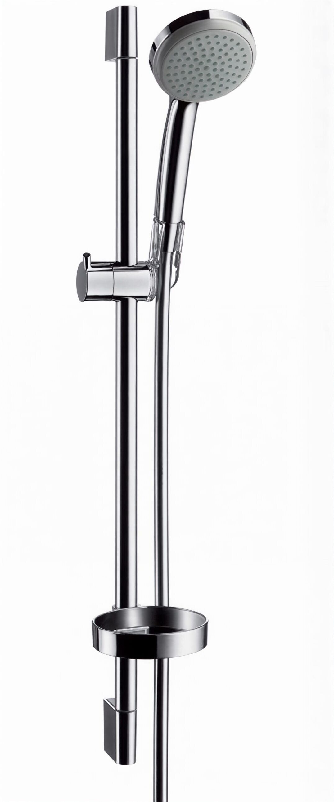 Изображение товара Душевой гарнитур Hansgrohe Croma 100 1jet/Unica'C с реж гирей и хромированным покрытием