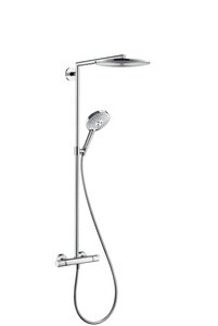 Изображение товара Душевая система Hansgrohe Raindance 27114000 Select Showerpipe 300, термостатическая, хром