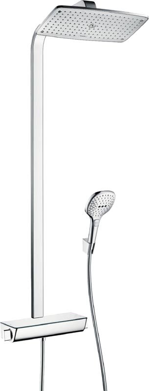 Изображение товара Душевая система Hansgrohe Raindance E 27112000 Showerpipe 360 1jet, термостатическая, хром