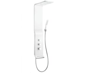 Изображение товара Душевая панель Hansgrohe Raindance 27008400 Lift 180 2jet термостатическая, белый/хром Изображение товара Душевая панель Hansgrohe Raindance 27008400 Lift 180 2jet термостатическая, белый/хром
