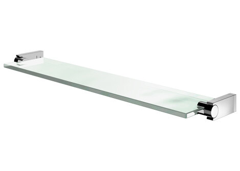 Изображение товара Полка Am.Pm Admire A1034700 настенная хром стекло латунь Германия