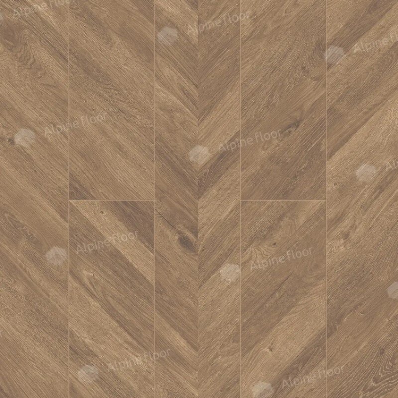 Изображение товара Виниловый ламинат Alpine Floor Easy Line LVT Французская Елочка 3 мм на клей