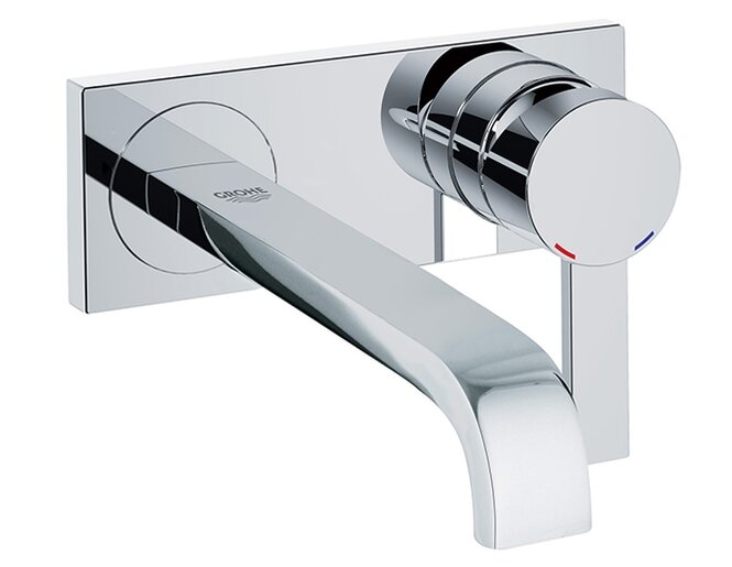 Изображение товара Смеситель для раковины Grohe Allure, 19386000, внешняя часть, хром Изображение товара Смеситель для раковины Grohe Allure, 19386000, внешняя часть, хром