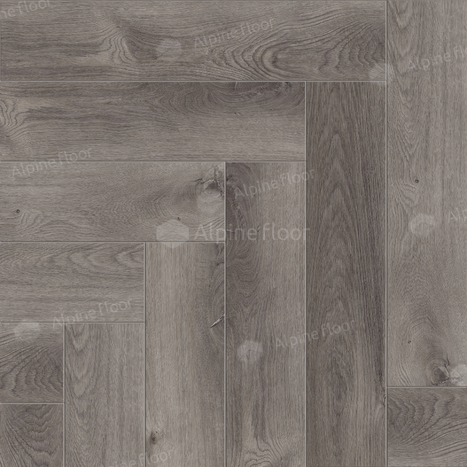 Изображение товара Виниловый ламинат Alpine Floor Parquet LVT ECO 16-13 Дуб Мерга, клеевой, 2.5 мм