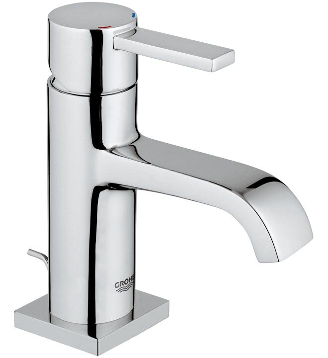 Изображение товара Смеситель для раковины Grohe Allure 32757000 хром однорычажный с поворотным изливом