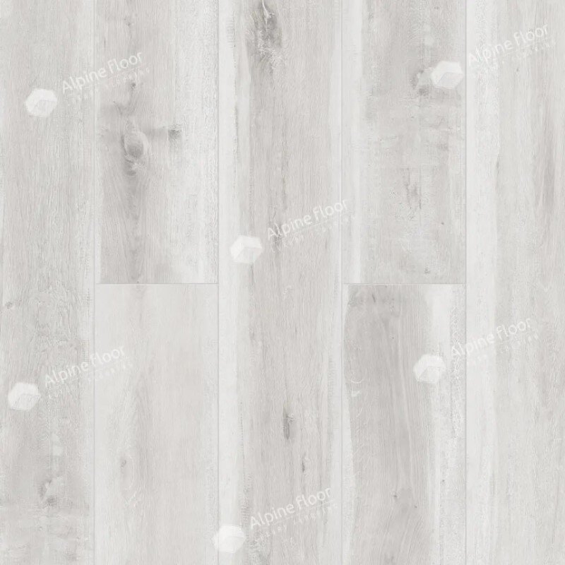 Изображение товара Виниловый ламинат Alpine Floor Easy Line LVT ЕСО 3-19 дуб Полярный 3 мм клеевой