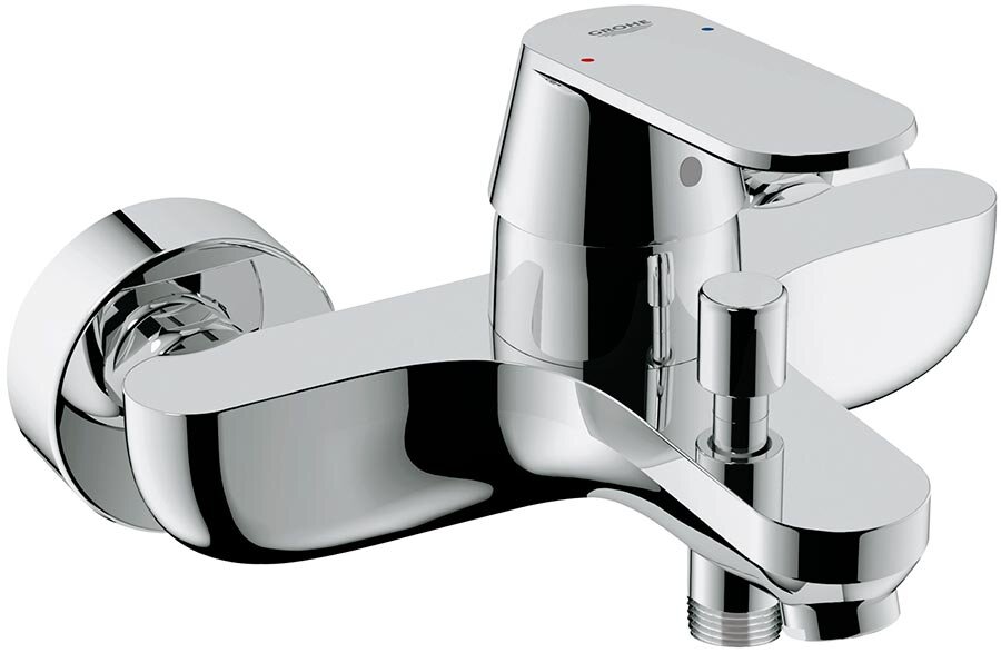 Изображение товара Смеситель Grohe Eurosmart Cosmopolitan 32831000 хром для ванны и душа Изображение товара Смеситель Grohe Eurosmart Cosmopolitan 32831000 хром для ванны и душа