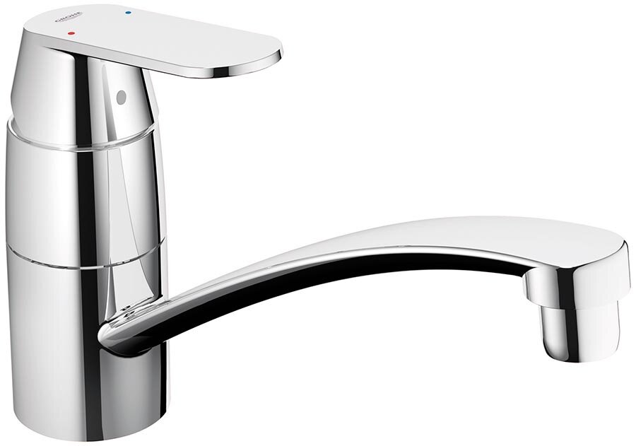 Изображение товара Смеситель для кухонной мойки Grohe Eurosmart Cosmopolitan, 32842000, хром Изображение товара Смеситель для кухонной мойки Grohe Eurosmart Cosmopolitan, 32842000, хром