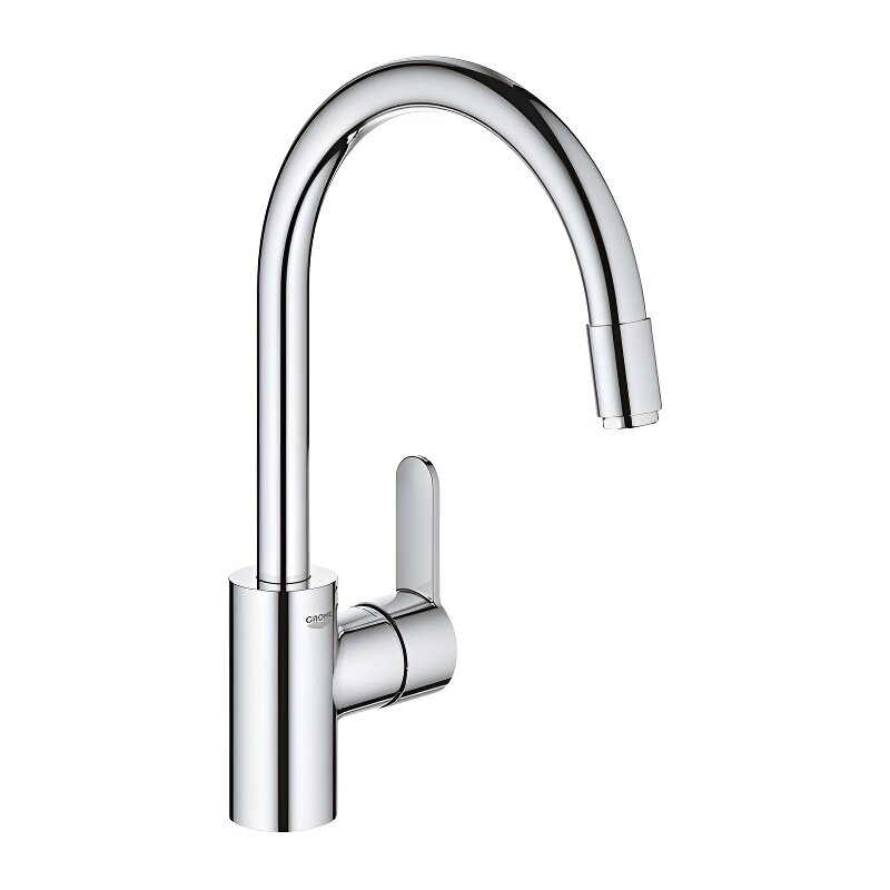 Изображение товара Смеситель для кухонной мойки Grohe Eurostyle Cosmopolitan 31126002 хром высокий с поворотным изливо
