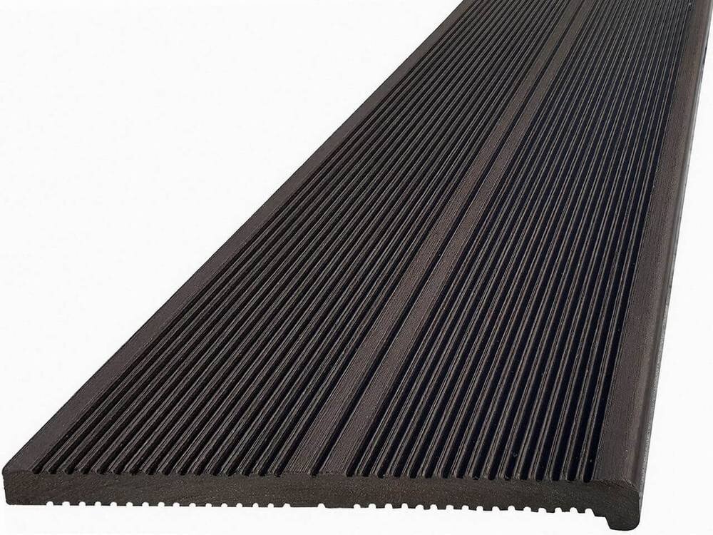 Изображение товара Террасная доска Gardeck Ступени из ДПК Deckron/Darvolex полнотелая в ассортименте 32 х 2 х 400 см