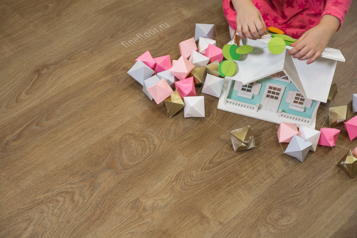 Изображение товара Виниловый ламинат Fine Floor Rich Дуб Тоскана FF-1972