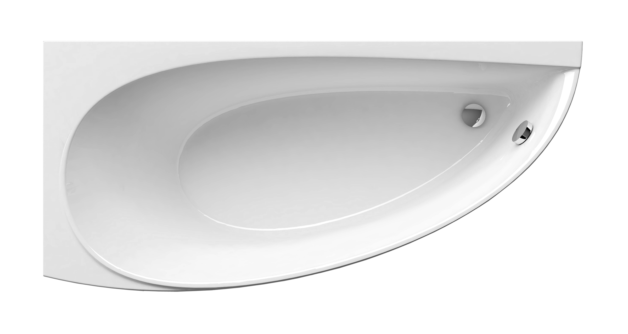 Изображение товара Акриловая ванна Ravak Avocado 160x75 см угловая, белая, без гидромассажа