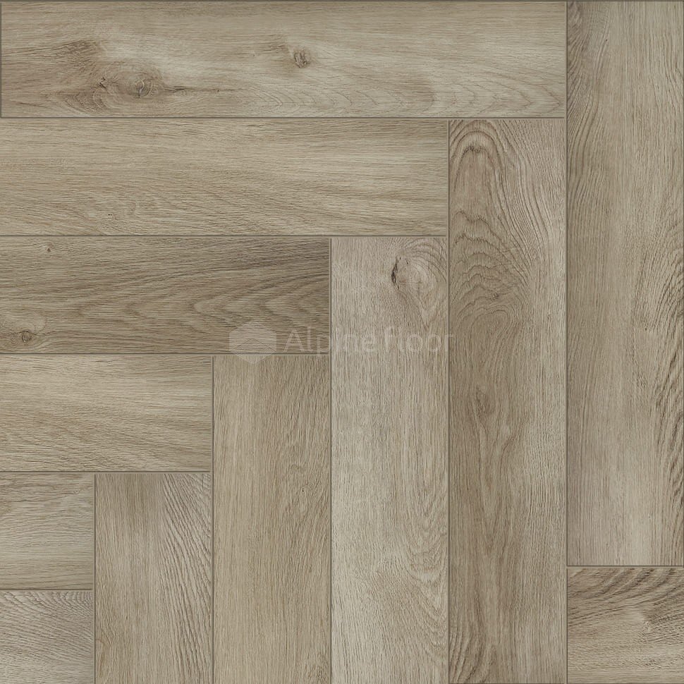 Изображение товара SPC-ламинат Дуб Фантазия ЕСО 13-1 Alpine Floor Parquet Light планка 12.5 х 60 см замковый, 4 мм