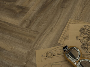 Изображение товара Виниловый ламинат Fine Floor Gear Дуб Муджелло FF-1809 5 мм коричневый