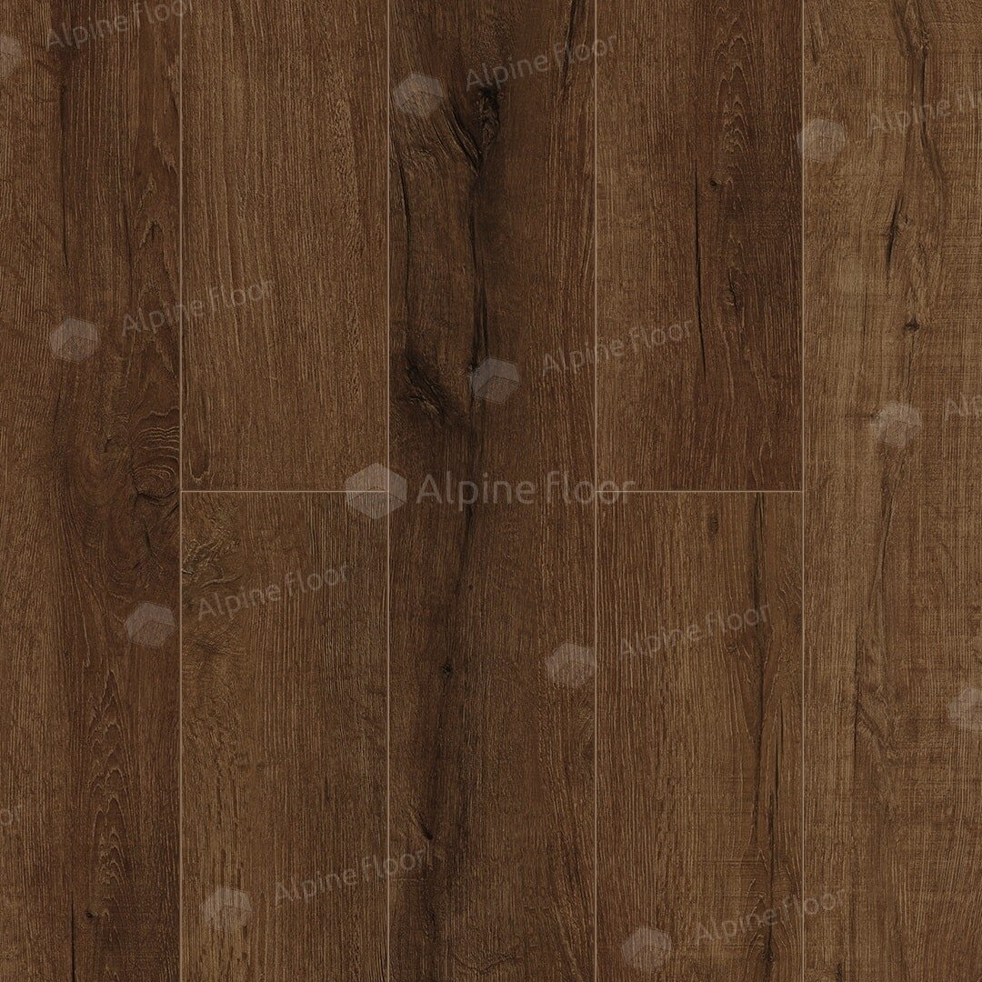 Изображение товара Виниловый ламинат Alpine Floor Premium XL ECO 7-18 122 см 4V-GROOVE коричневый