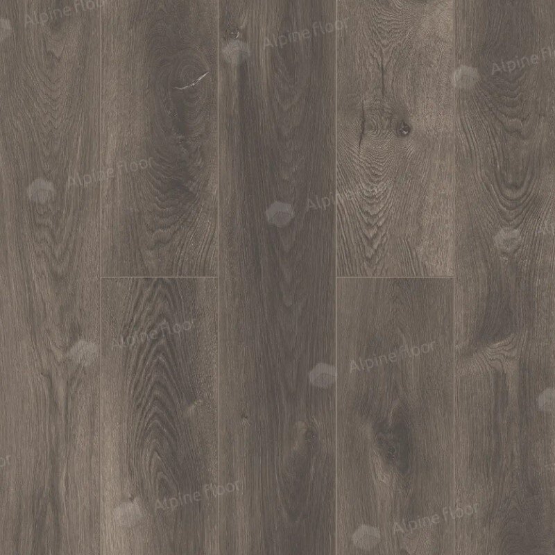 Изображение товара Виниловый ламинат Alpine Floor Premium XL, ECO 7-11, планка 18 х 152.4 см, декор Дуб торфяной, встроенная подложка, замковый, 8 мм