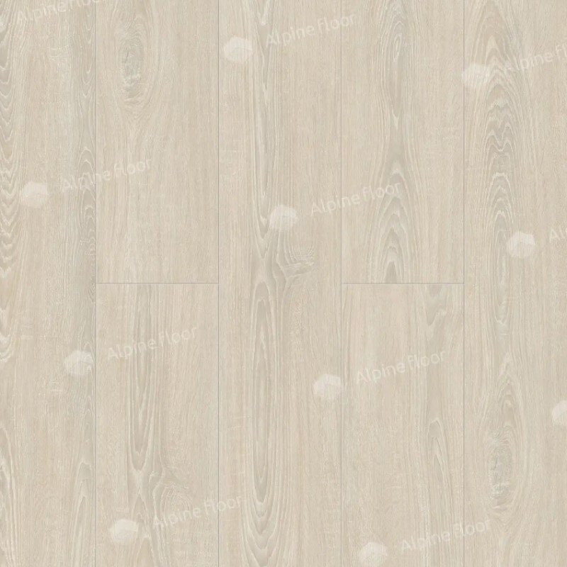 Изображение товара Виниловый ламинат LVT Alpine Floor Ultra, ЕСО 5-14, планка 18.4 х 121.9 см, декор Дуб Снежный, клеевой, 2 мм