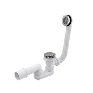 Изображение товара Сифон для высоких поддонов Ravak Sabina X01315 Click Clack с переливом