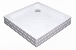 Изображение товара Поддон Ravak Angela 90 PU, 90 x 90 см, с панелью, белый, A007701120