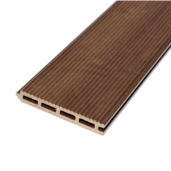 Изображение товара Террасная доска Gardeck Darvolex полнотелая (палубная) вельвет венге 15 х 2,4 х 400 см