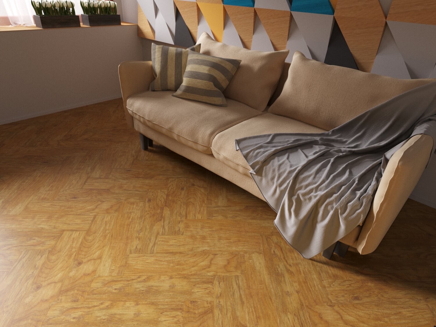 Изображение товара Виниловый ламинат Fine Floor Craft Small Plank Rich Пекан Барроу FF-067