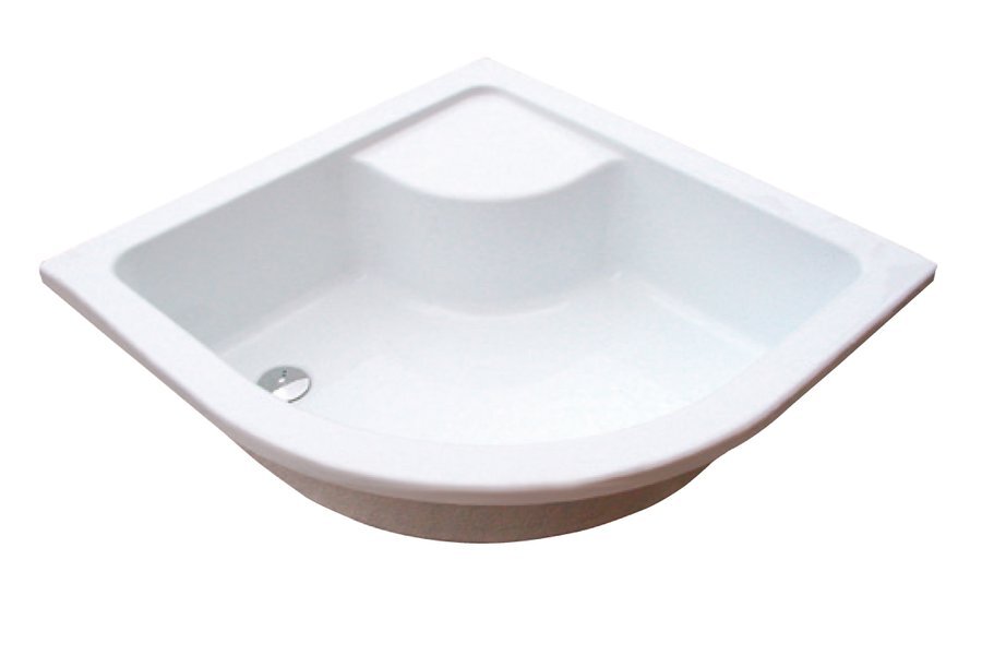 Изображение товара Глубокий душевой поддон Ravak Sabina A214001020-80 LA, 80 x 80 x 27 см, белый