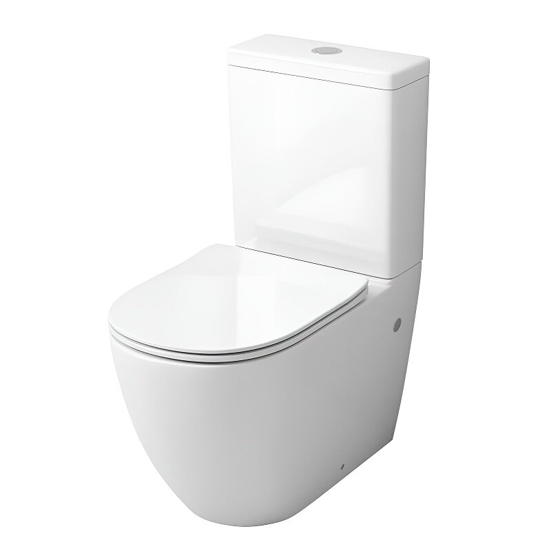 Изображение товара Унитаз-компакт Grossman безободковый с микролифтом и горизонтальным выпуском